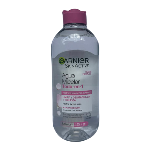 Agua Micelar Skinactive de Garnier Todo en 1