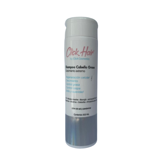 Shampoo Cabello Graso Click Hair, shampoo de Ají